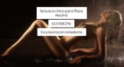 SE NESECITA CHICA PARA PLAZA
