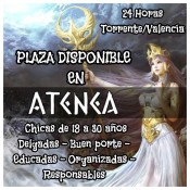 PLAZA LIBRE PARA CHICAS AMBICIOSAS EN VALENCIA!