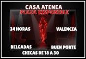 PLAZA LIBRE PARA CHICAS AMBICIOSAS EN VALENCIA!
