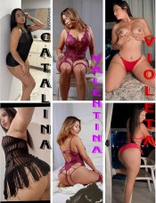 JUGUETONAS, HERMOSAS  Y FIESTERAS UNAS PUTITAS GOLOSAS