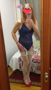 CHICA TRANS DISPONIBLE PARA UN BUEN ROLLO DE LUJURIA Y PASION