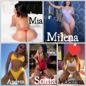 VALENTINA,MIA,ANDREA,SONIA,MILENA EN LLORET DE MAR