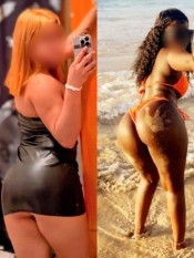 NOVEDAD TRIO  CHICA Y TRAVESTI MAMADA PROFUNDA