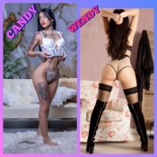 WENDY Y CANDY 2 AMIGAS LATINAS FIESTERAS Y PERVERSAS EN LA CAMA