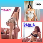 PAOLA TIFFANY Y LUNA 3 AMIGAS VENEZOLANAS TRAVIESAS CALIENTES MORBOSOS