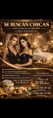 SE BUSCAN CHICAS QUE QUIERAN ALTOS INGRESOS