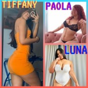 PAOLA TIFFANY Y LUNA 3 AMIGAS VENEZOLANAS TRAVIESAS CALIENTES MORBOSOS
