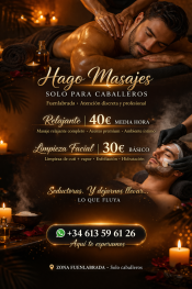 ¿HOY LIBERA EL ESTRÉS? MASAJE RELAJANTE EN CAMILLA