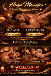 MASAJE RELAJANTE Y LO QUE FLUYA 613596126