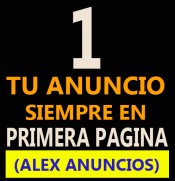 TU ANUNCIO SIEMPRE EN PRIMERA PAGINA!