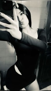 MADRID ,JOVEN COLOMBIANA , JUGUETONA.