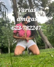 EN VILLALBA. VARIAS AMIGAS .
