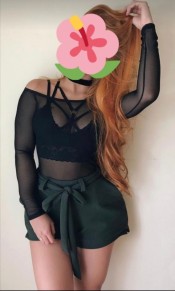 PELIRROJA GUAPISIMA MORBOSA CON GANAS DE PASARLO BIEN SUPER JOVENCITA