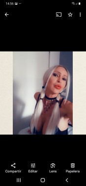 TRANS RUBIA HERMOSA EN PEñISCOLA