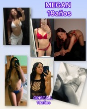 641362070.  MEGAN Y CRISTAL LINDAS JOVENCITAS