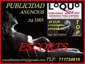 PUBLICIDAD ANUNCIOS ESCORTS VIP EN TODA ESPAÑA (INFORMATE)