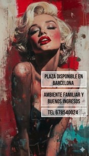 BUSCAMOS CHICAS PARA TURNO EN GRANOLLERS
