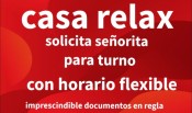 CASA RELAX CON HORARIO FLEXIBLE DE 20 A 40 AñOS