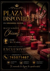 EN ZAIDIN SE SOLICITAN CHICAS QUE QUIERAN TRABAJAR
