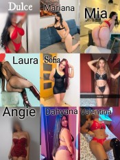 VALENTINA,MIA,ANDREA,SONIA,DULCE,LAURA,ANGIE EN LLORET DE MAR