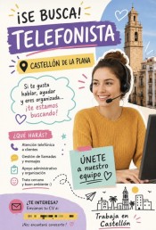 BUSCAMOS TELEFONISTA EN CASTELLON DE LA PLANA