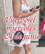LOURDES ESPAÑOLA, VUELVO EL 24 DE JUNIO