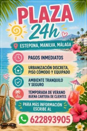 PLAZA DISPONIBLE ESTEPONA MANILVA