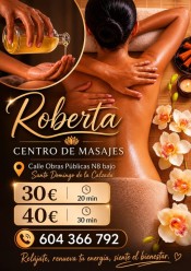 ROBERTA MASAJISTA PROFESIONAL