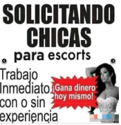 SE BUSCA  CHICA PARA TRABAJAR  INDEPENDIENTE