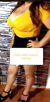 HOLA SOY SARA MADURITA,AMABLE EDUCADA Y CARIñOSA ME GUSTA SENTIRME BIEN