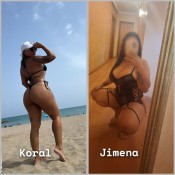 VEN Y DISFRUTA DE DOS HERMOSAS LATINAS 180€ UNA HORA
