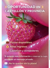 PLAZA DISPONIBLES EN LA ZONA PARA TRABAJAR