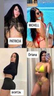 SOMOS 4 LATINAS  ARDIENTES CACHONDAS Y FIESTERAS VEN A VISITARNOS