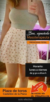 ESPAñOLA MASAJISTA PROFESIONAL TERAPIAS CORPORALES .