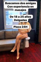 NECESITO COMPAñERA PARA PLAZA