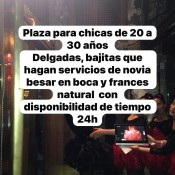 BUSCO AMIGAS CON DISPONIBILIDAD EN MADRID