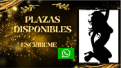 PLAZAS DISPONIBLES
