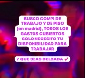BUSCO AMIGA CON GANAS DE GANAR MáS EN MADRID