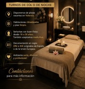 PLAZAS DISPONIBILES EN VALENCIA DESDE 20-45 AñOS