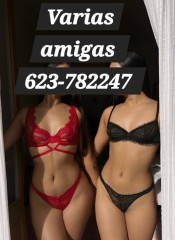 EN VILLALBA. VARIAS AMIGAS .