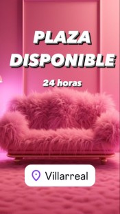 DISPONIBLE PLAZA VILLAREAL-VALENCIA