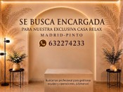 SE PRECISA ENCARGADA PARA CASA DE LUJO TURNOS ROTATIVOS
