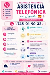 PUBLICISTA Y TELEFONISTA