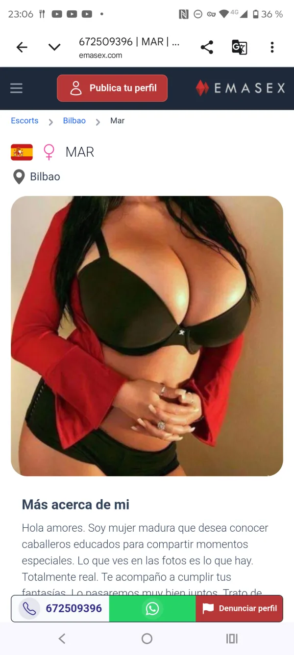 MAR . TU MADURITA MASAJISTA PERFECTA Y ROMÁNTICA