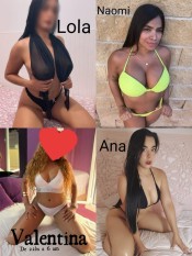 LOLA,ANA,NAOMI,VALENTINA ,EN LLORET DE MAR