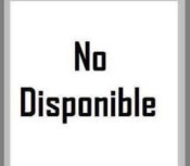 NO DISPONIBLE!!