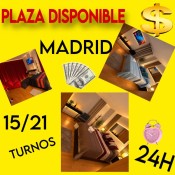 PLAZA O TURNO DISPONIBLE MADRID