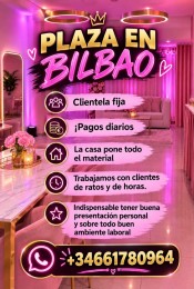 SE NECESITA CHICAS CON BUENA ACTITU