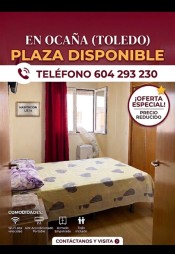 ENTRAR YAA!! HABITACIÓN MÁXIMO CONFORT CENTRICA EN OCAÑA HAMBIENTE TRANQUIL