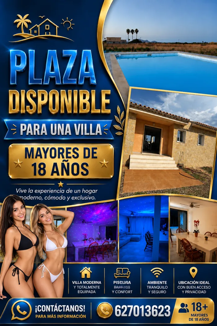 PLAZA DISPONIBLE EN VILLA EN MURO, SANTA MARGARITA